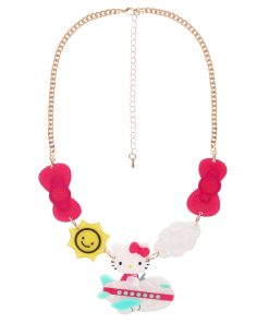 Hello Kitty x Pura Vida Opal Pendant Necklace